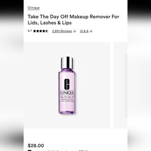 Clinique Bundle 7PC@Take The Day Off  Make Up Remover+Cleaner